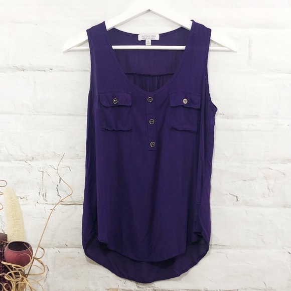 Dark Purple Tank - Picture 2 of 3
